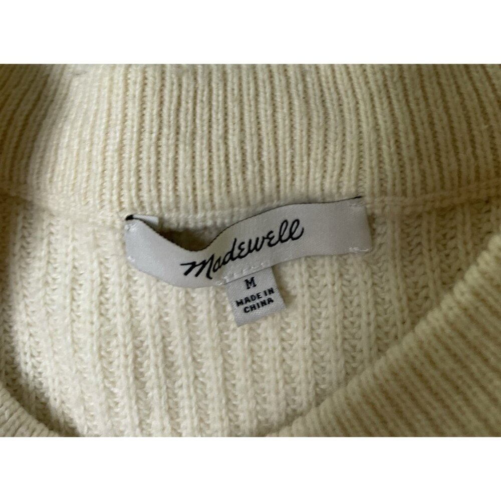 Madewell Patch Pocket Pullover Crew Neck Sweater … - image 4